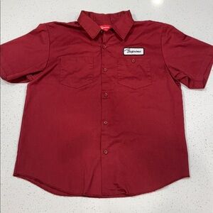 Supreme God's Favorite S S Work Shirt Men's FW19